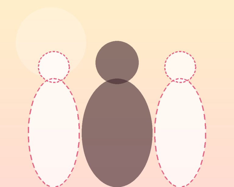 Character pose with an open slot
